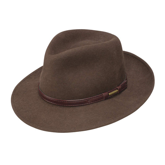 Stetson Men's Cruiser Fedora Hat, Mink - M