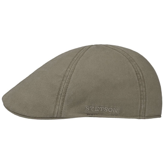 Stetson Texas Sun Protection Flat Cap Women/Men Olive 7 1/4-7 3/8