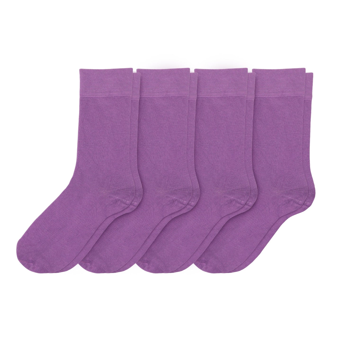 Elyfer-Socks-Purple-Green-Bamboo-Crew-Socks-for-Women #color_purple