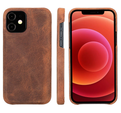 Apple iPhone 12 / 12 Pro Handcrafted Full Grain Leather 360° Slim Case Bayelon