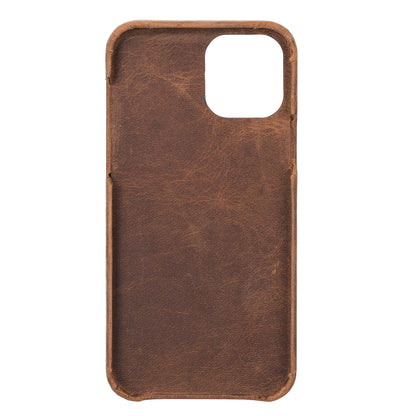 Apple iPhone 12 / 12 Pro Handcrafted Full Grain Leather 360° Slim Case Bayelon