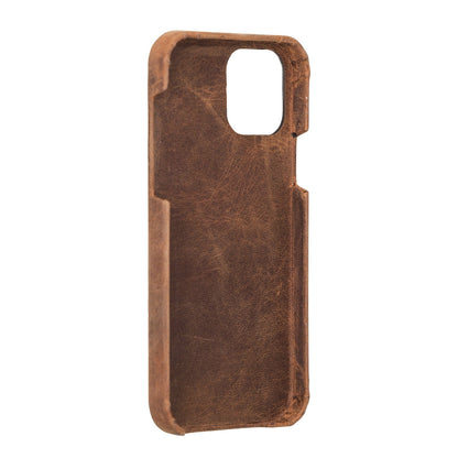 Apple iPhone 12 / 12 Pro Handcrafted Full Grain Leather 360° Slim Case Bayelon