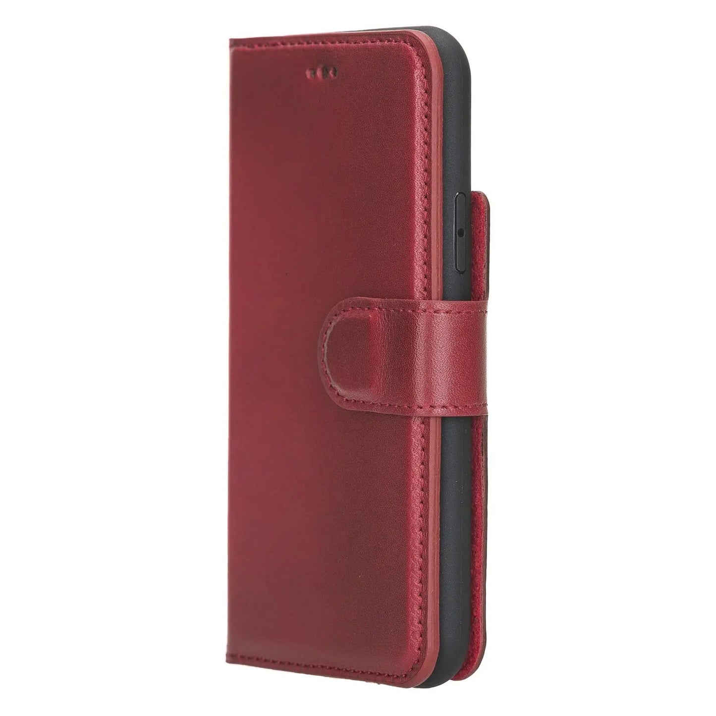 iPhone 11 Pro 5.8" Full Grain Leather Detachable Magnetic Wallet Case Bayelon