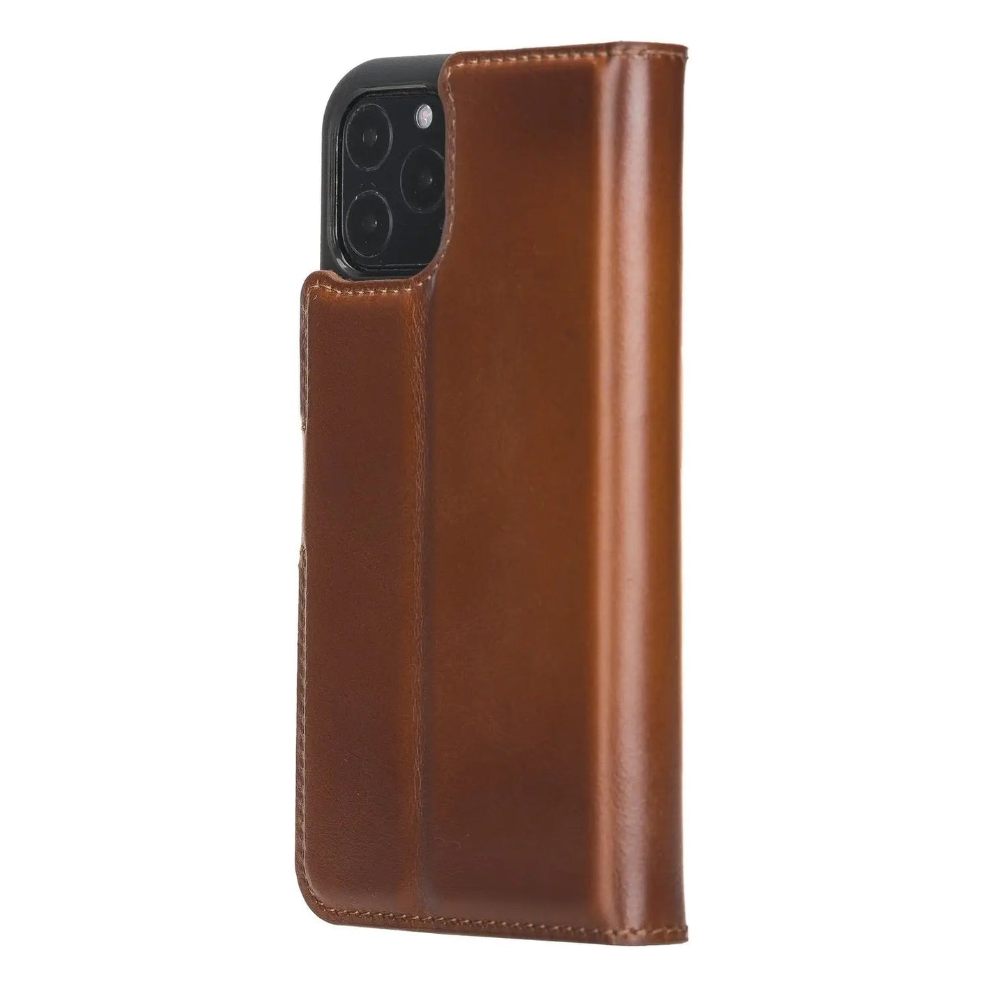 iPhone 11 Pro 5.8" Full Grain Leather Detachable Magnetic Wallet Case Bayelon