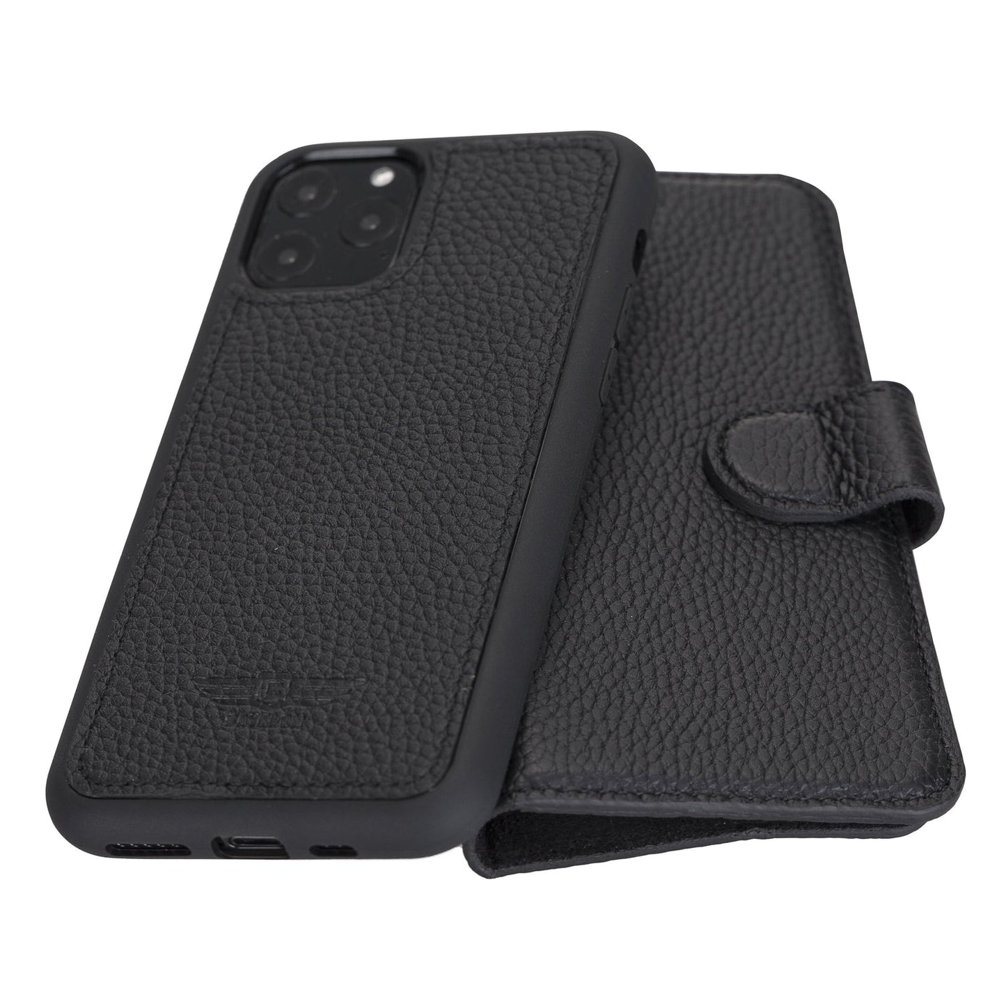 iPhone 11 Pro 5.8" Full Grain Leather Detachable Magnetic Wallet Case Bayelon