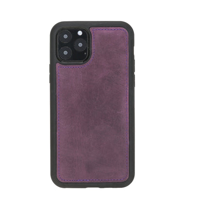 iPhone 11 Pro 5.8" Full Grain Leather Detachable Magnetic Wallet Case Bayelon