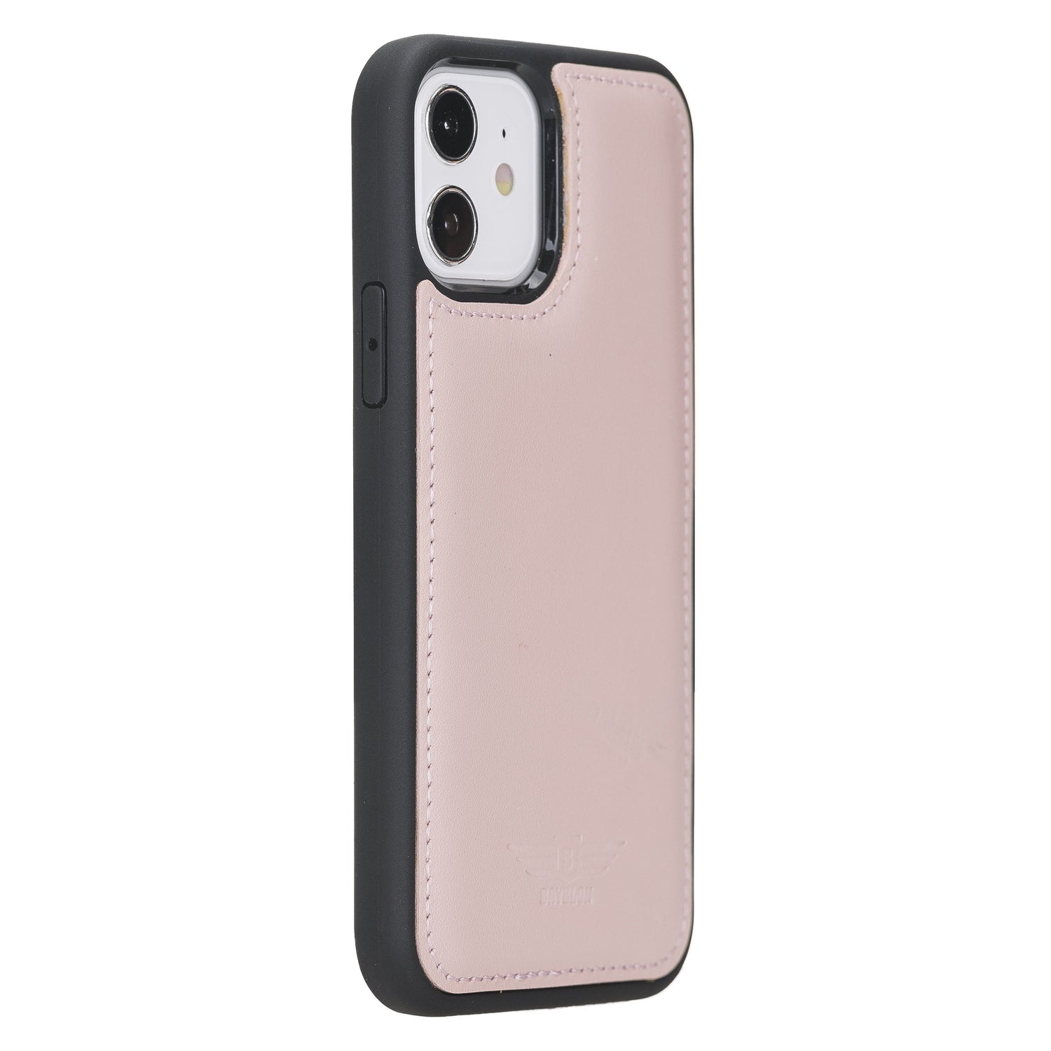 iPhone 12 - 12 Pro 6.1" Handcrafted Full Grain Leather Flexible Snap-on Back Cover Case Bayelon