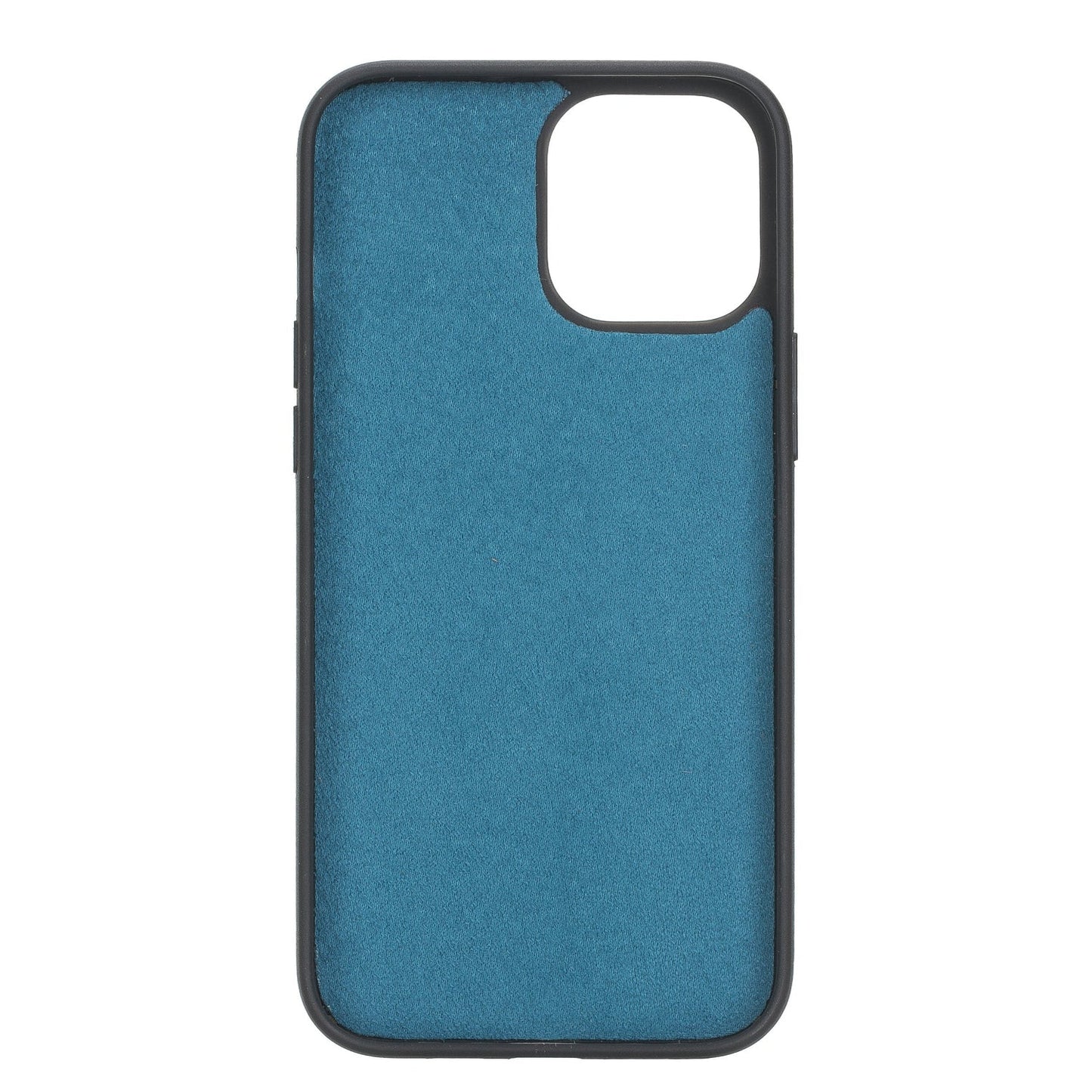 iPhone 12 Pro Max 6.7" Handcrafted Full Grain Leather Flexible Snap-on Back Cover Case Bayelon