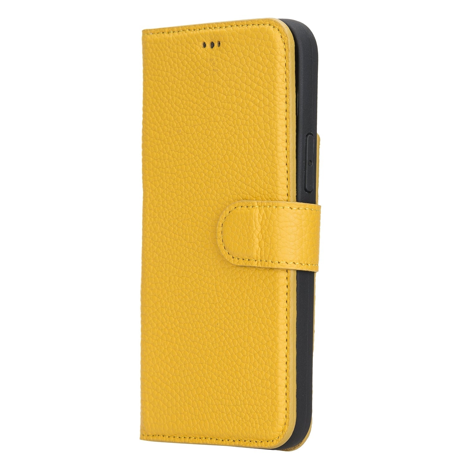 iPhone 12 Pro Max 6.7" Full Grain Leather Detachable Magnetic Handcrafted Wallet Case Bayelon