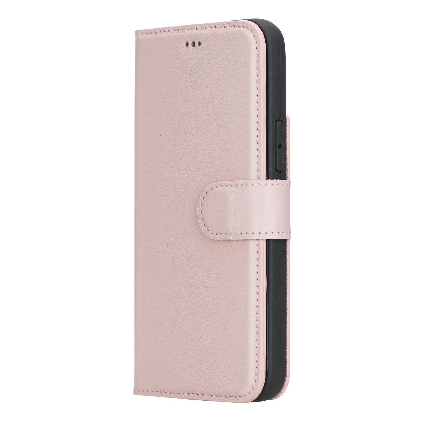 iPhone 12 Pro Max 6.7" Full Grain Leather Detachable Magnetic Handcrafted Wallet Case Bayelon